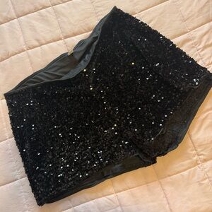 Old Navy High-Waisted Sequin Shorts - - 3-inch inseam